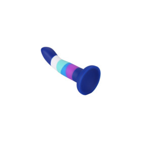 Gode ventouse 6 couleurs bleu 